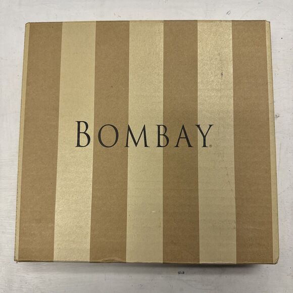 Mid Modern Century Dark Wood Gold Brass Solid Wood Cube Flat Maze Taiwan - Picture 7 of 9